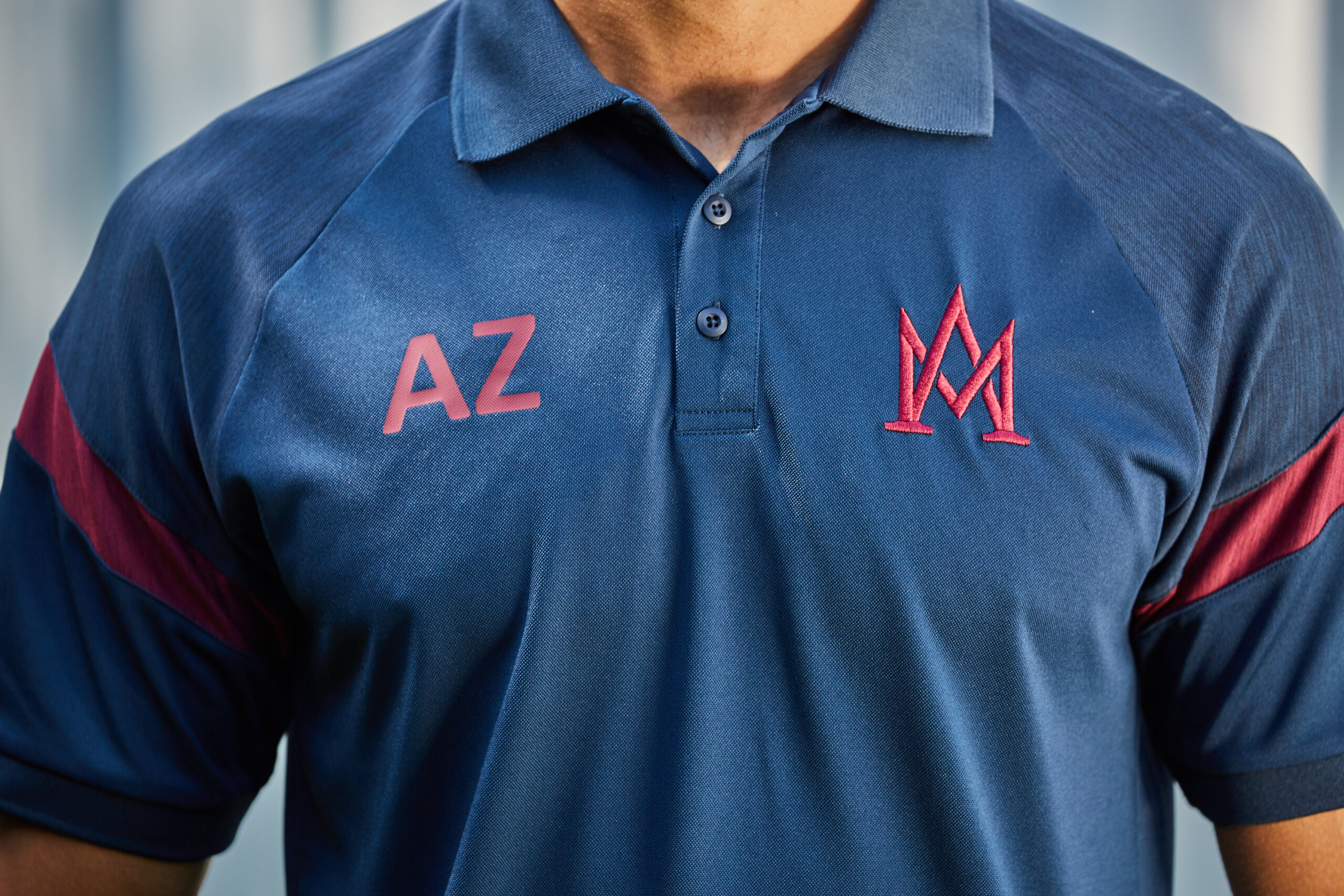 Kinetic 931 Kinetic Polo Navy Maroon 3