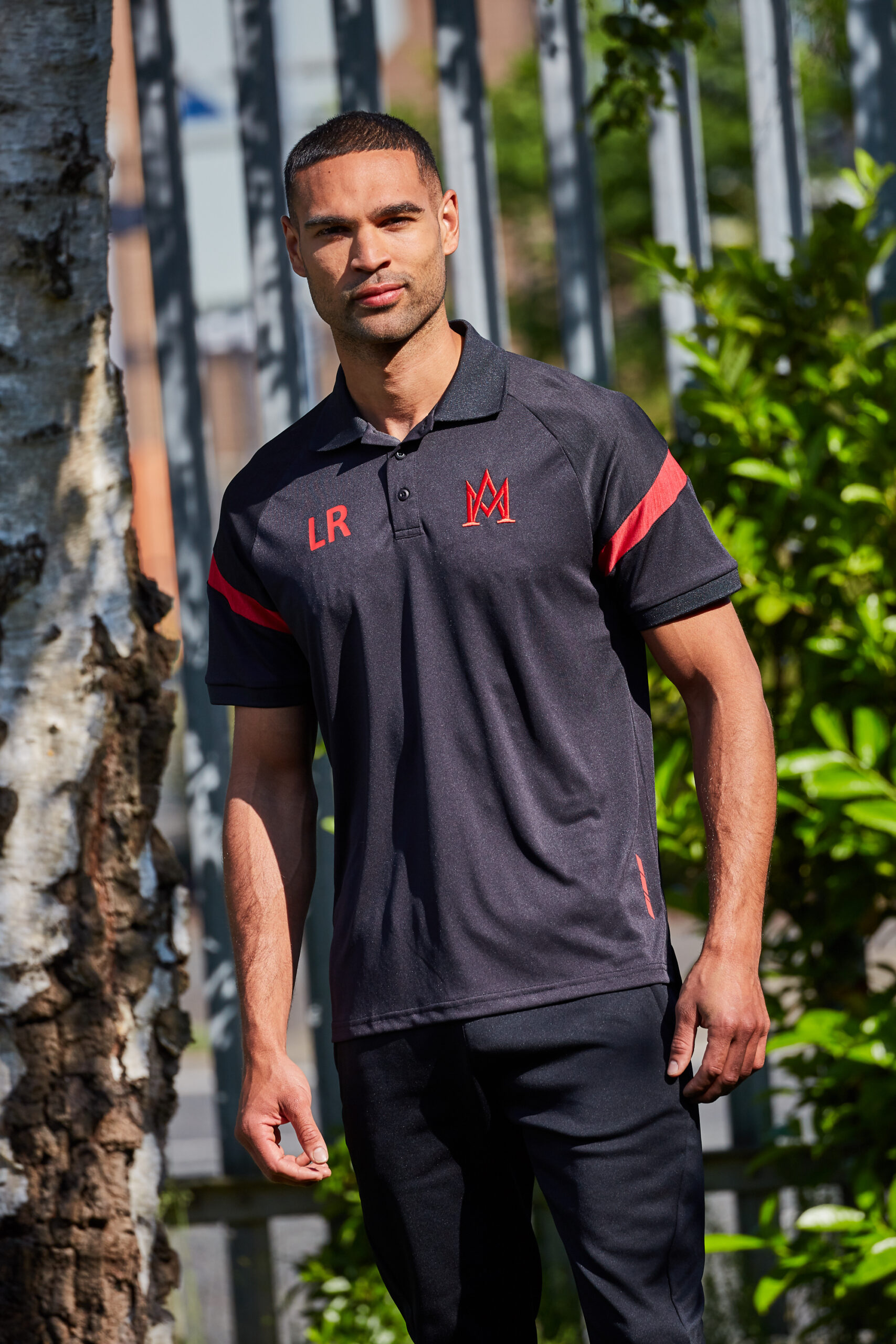 Kinetic 931 Polo Black Red (22)