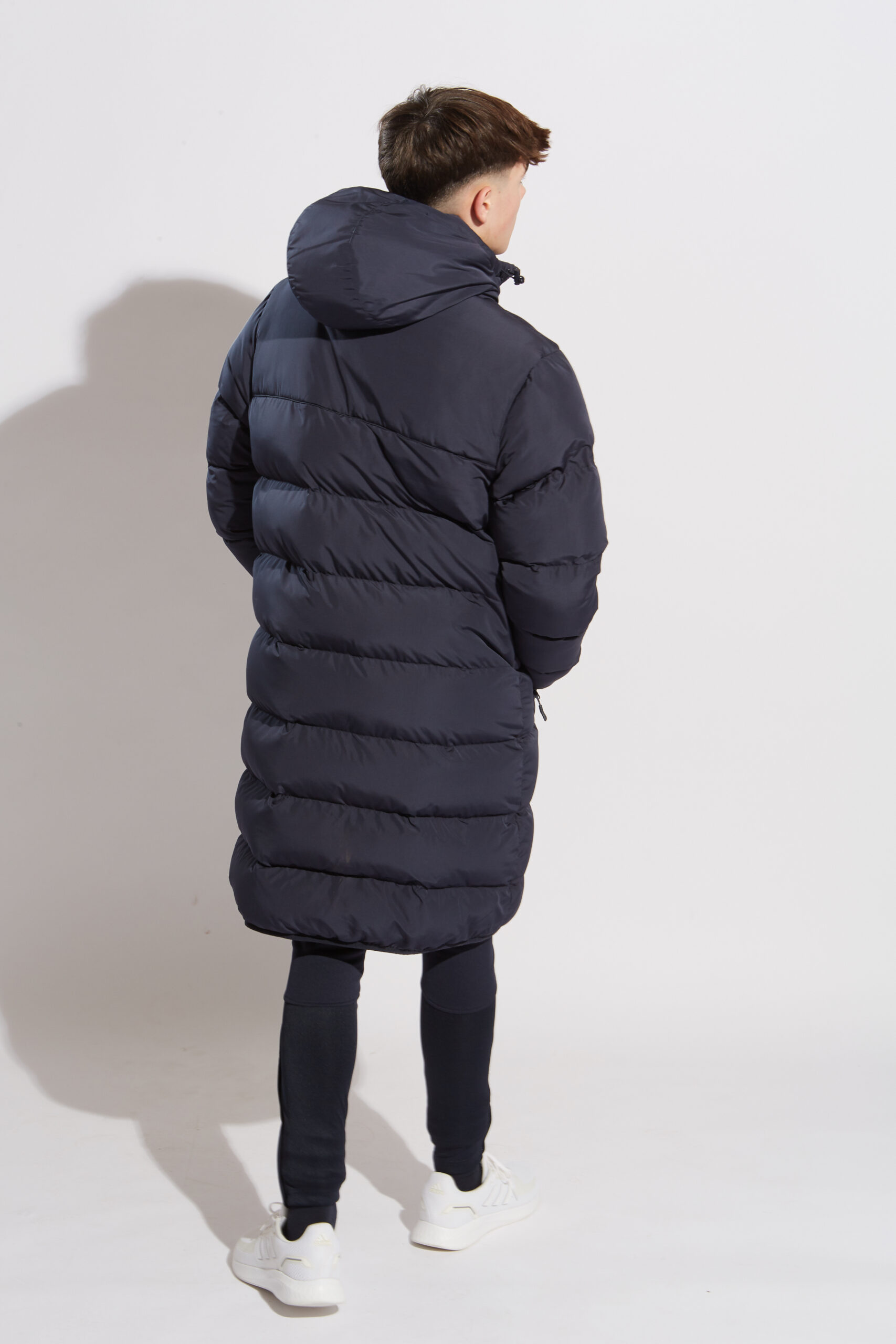 987 Chevron Puffer Coat